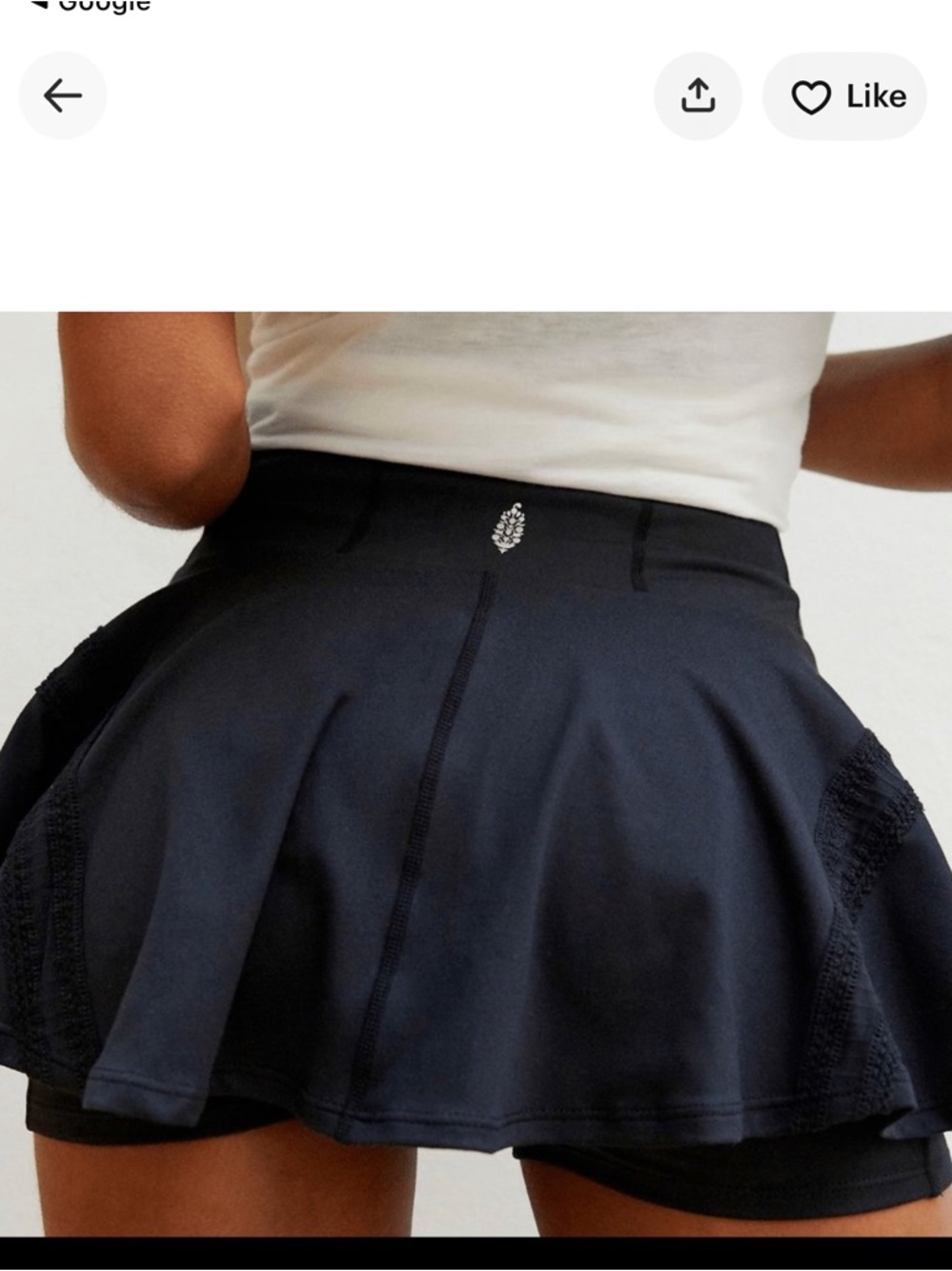 Free People Pleats And Thank You Tennis Skort - Picture 5 of 10